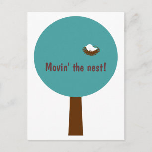 Moving the Nest Announcement Postcard ~ customise!