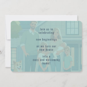 Moving to New Home Photo Housewarming Invitation