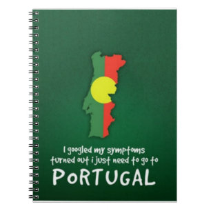 Moving to Portugal Spiral Notebook