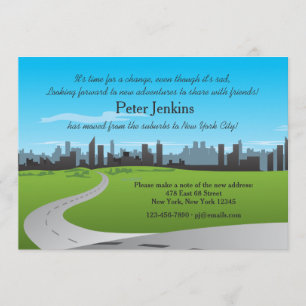 Moving To The City Moving Announcement