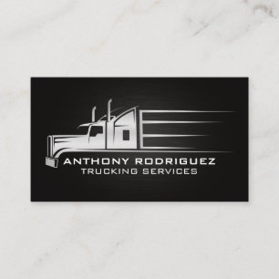 Moving Truck Illustration   Transport Business Card