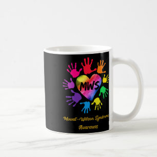Mowat Wilson Syndrome Awareness Hands Gift Coffee Mug