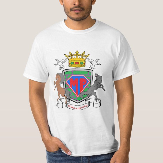 Mower: Heraldry of a King! T-Shirt (Front)