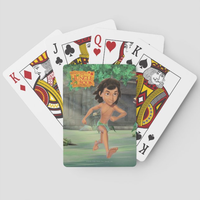 Mowgli 3 playing cards (Back)