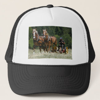 Mowing Hay Trucker Hat