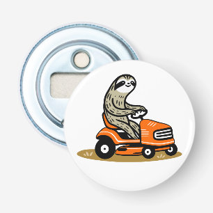 Mowing Sloth  Bottle Opener