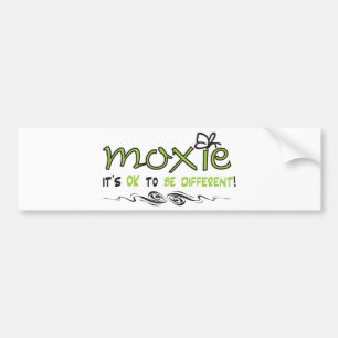 Moxie - It's OK to BE DIFFERENT! Bumper Sticker