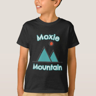 Moxie Mountain Maine Mountains Climbing Hiking Cam T-Shirt