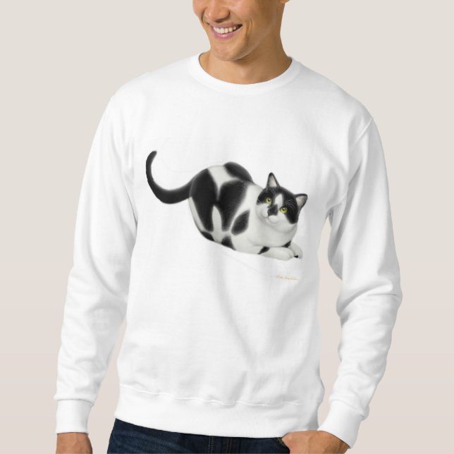 Moxie the Cat Sweatshirt (Front)