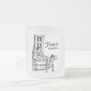 Moxoff, Moxon Frosted Glass Coffee Mug