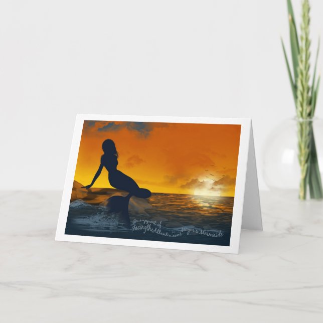 Moyer's Mermaids Greeting Card (Front)