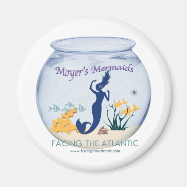 Moyer's Mermaids Magnet (Front)