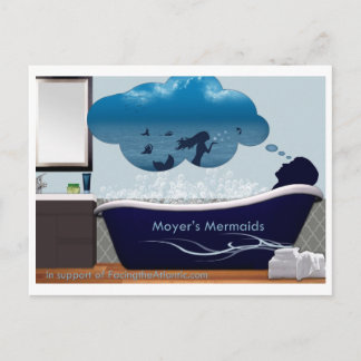 Moyer's Mermaids Postcard