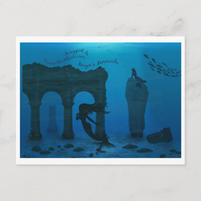 Moyer's Mermaids Postcard (Front)