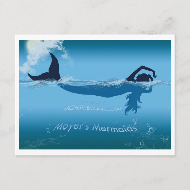 Moyer's Mermaids Postcard (Front)