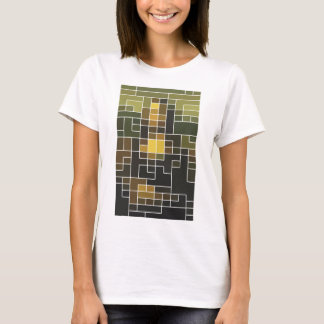 mozaic art "Mona Lisa" T-shirt