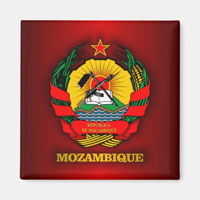 Mozambique COA Magnet (Front)