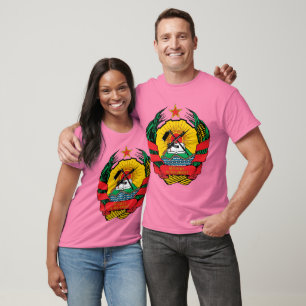 Mozambique Coat of Arms detail T-Shirt