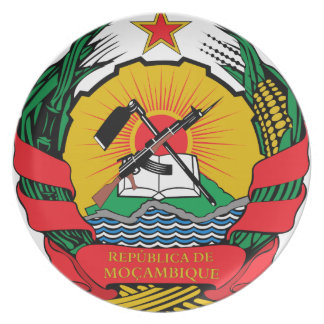 Mozambique Coat of Arms Plate