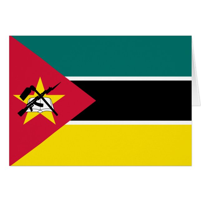 Mozambique Flag (Front Horizontal)