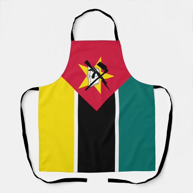 Mozambique Flag Apron (Front)