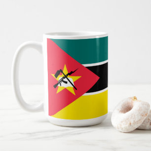 Mozambique flag coffee mug