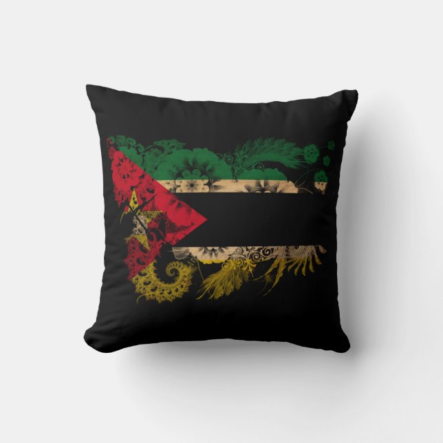 Mozambique Flag Cushion (Front)