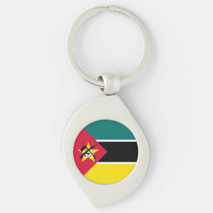 Mozambique Flag Key Ring