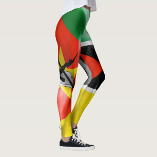 Mozambique Flag Leggings