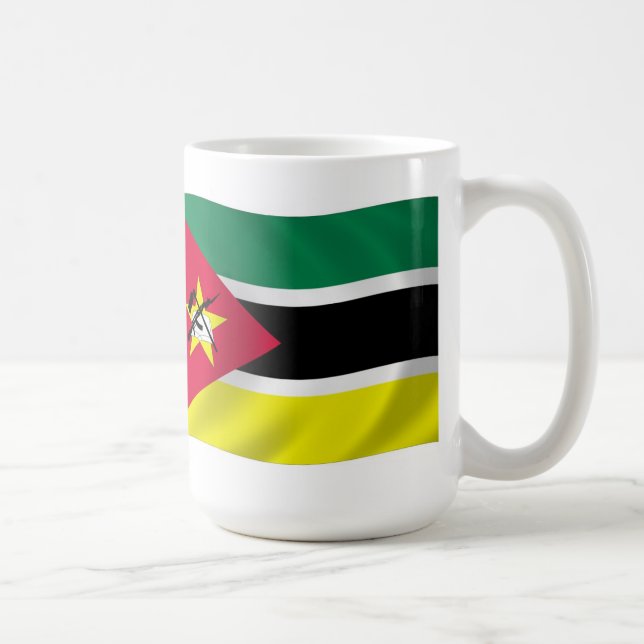Mozambique Flag Mug (Right)