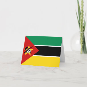 Mozambique Flag Notecard