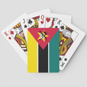 Mozambique Flag Playing Cards