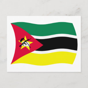 Mozambique Flag Postcard