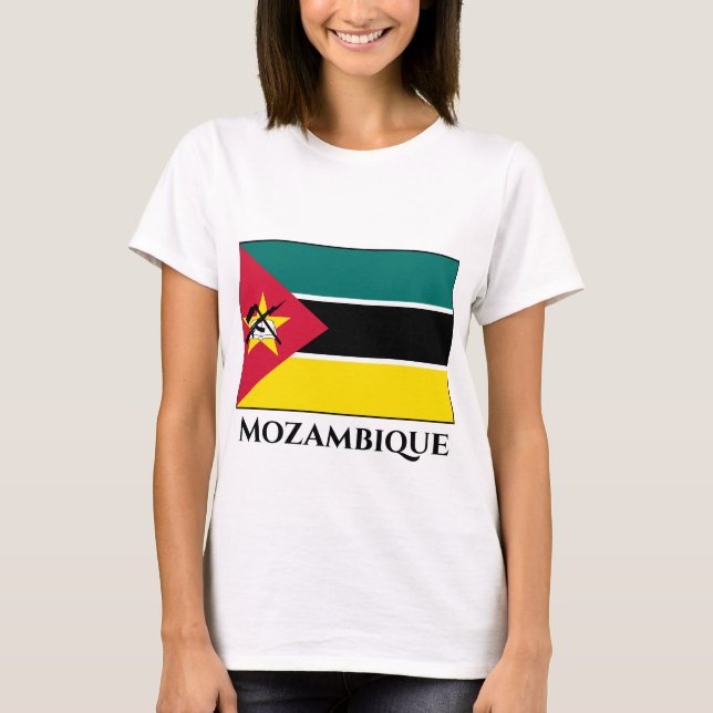 Mozambique Flag T-Shirt (Front)