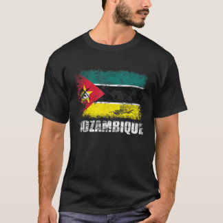 Mozambique Flag T Shirt Mozambican Flag Tee