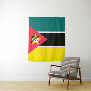 Mozambique flag tapestry