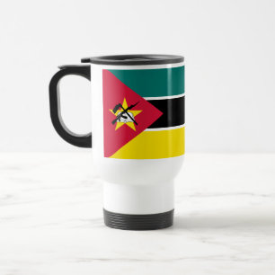 Mozambique Flag Travel Mug