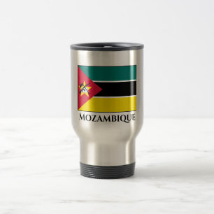 Mozambique Flag Travel Mug