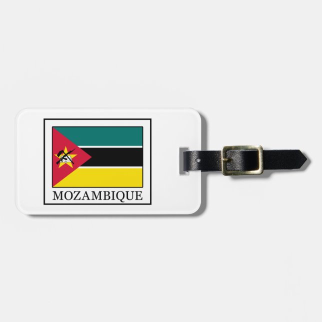 Mozambique Luggage Tag (Front Horizontal)
