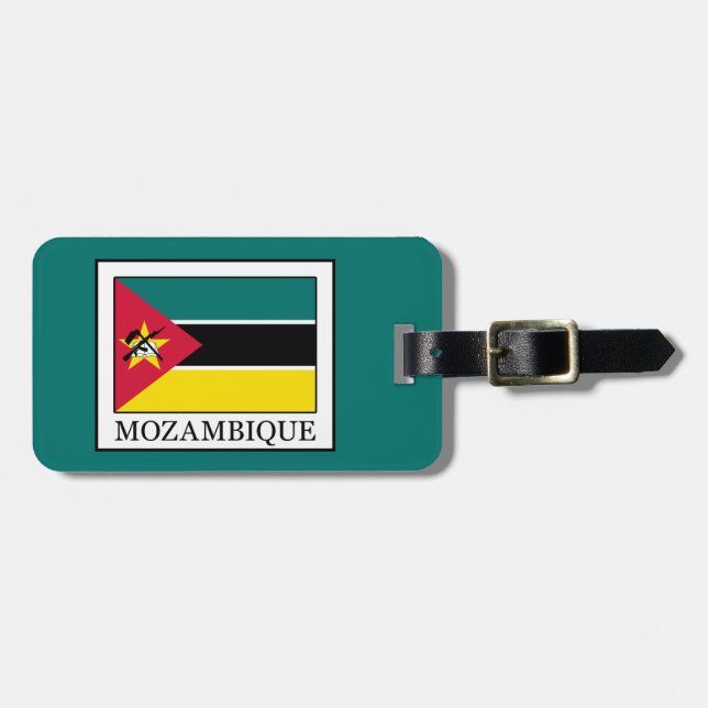 Mozambique Luggage Tag (Front Horizontal)