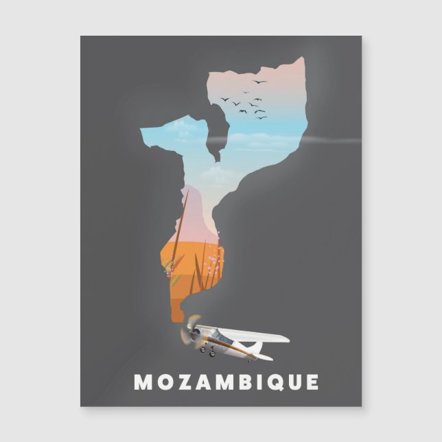Mozambique map (Front)
