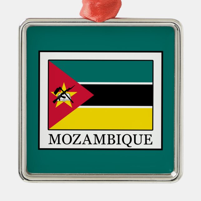 Mozambique Metal Tree Decoration (Front)