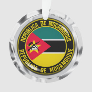 Mozambique Round Emblem Ornament