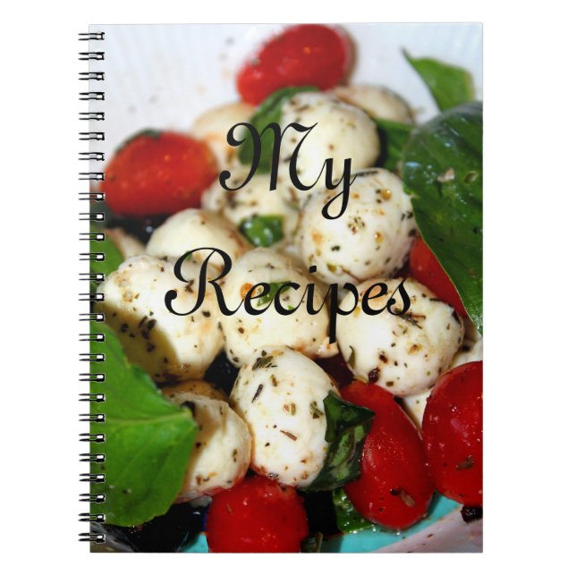 Mozarella Balls Notebook (Front)