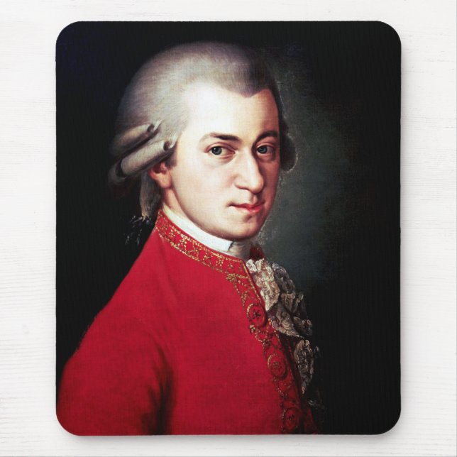 Mozart Classic Mouse Mat (Front)
