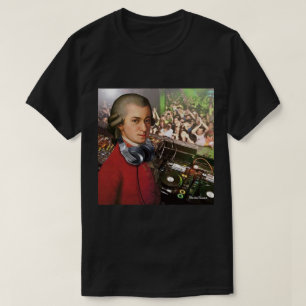 Mozart Classical Music [CC-CatCow] T-Shirt