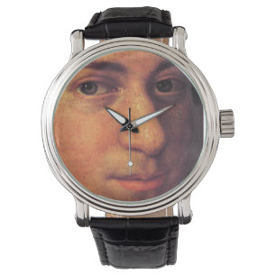 Mozart Face Leather Watch