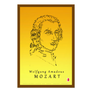 Mozart Face the Music Photo Print