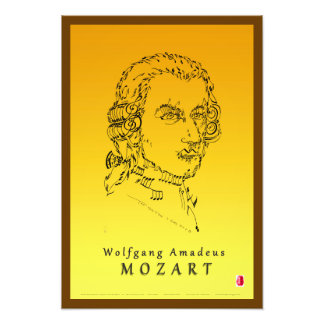 Mozart Face the Music Photo Print