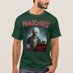 Mozart Funny HeavyMetal s Vintage Sarcastic Music T-Shirt